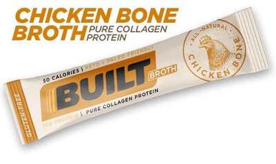 Built Broth Chicken Bone Collagen Protein 10 Pack