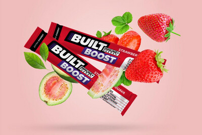 Built Boost Energy Plus Strawberry Guava 18 Pack 