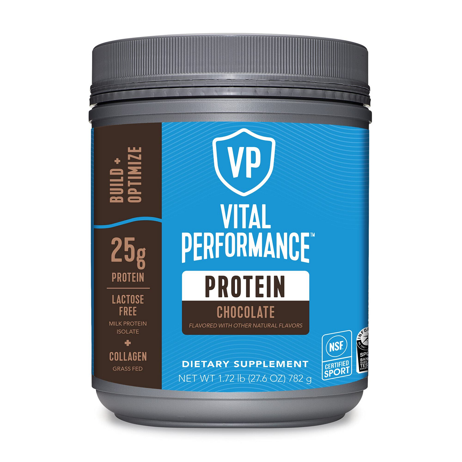 Vital Performance Chocolate Protein Lactose Free 