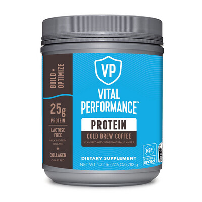 Vital Performance Cold Brew Coffee Protein Lactose Free 