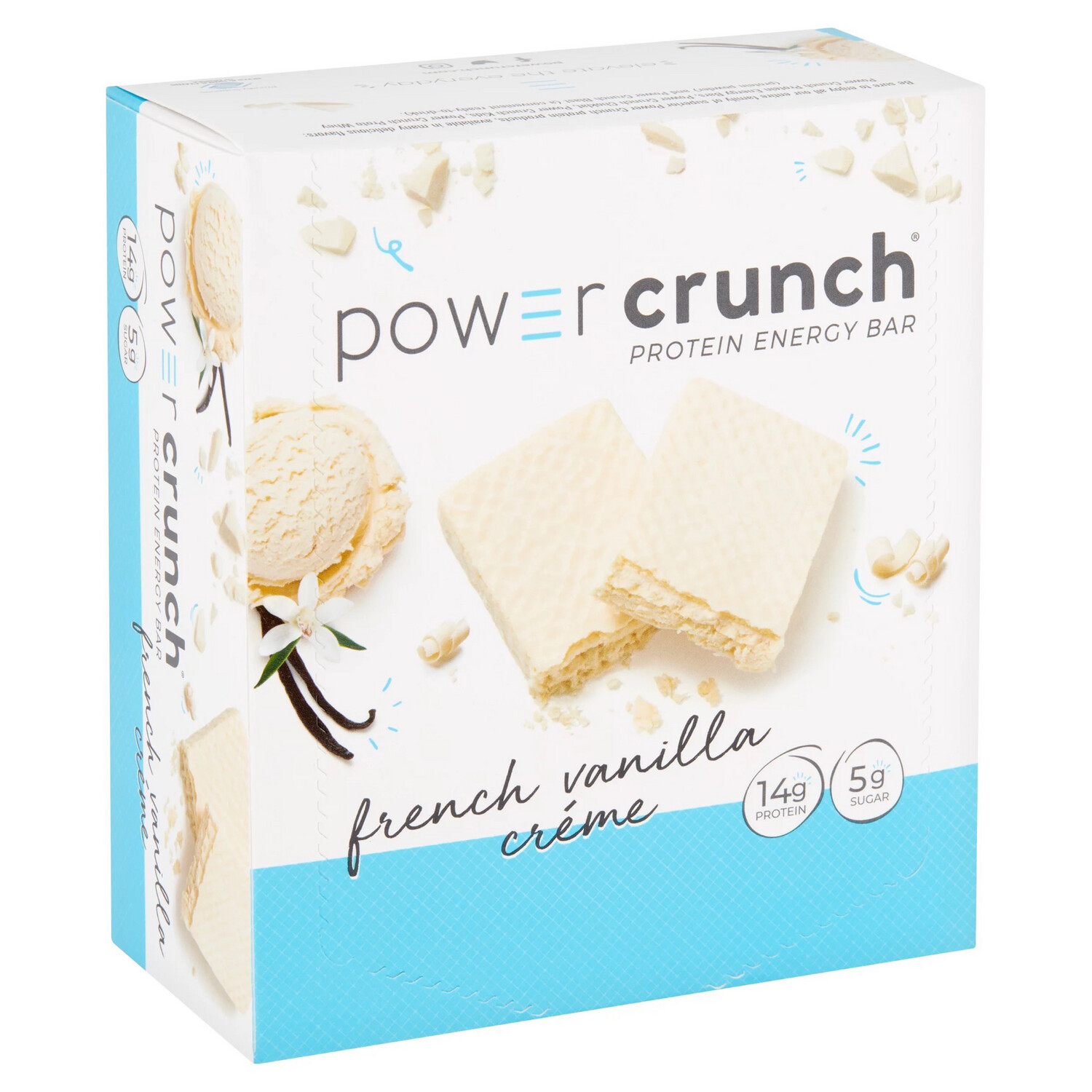Power Crunch Protein Energy Bar French Vanilla Creme 12 Pack 