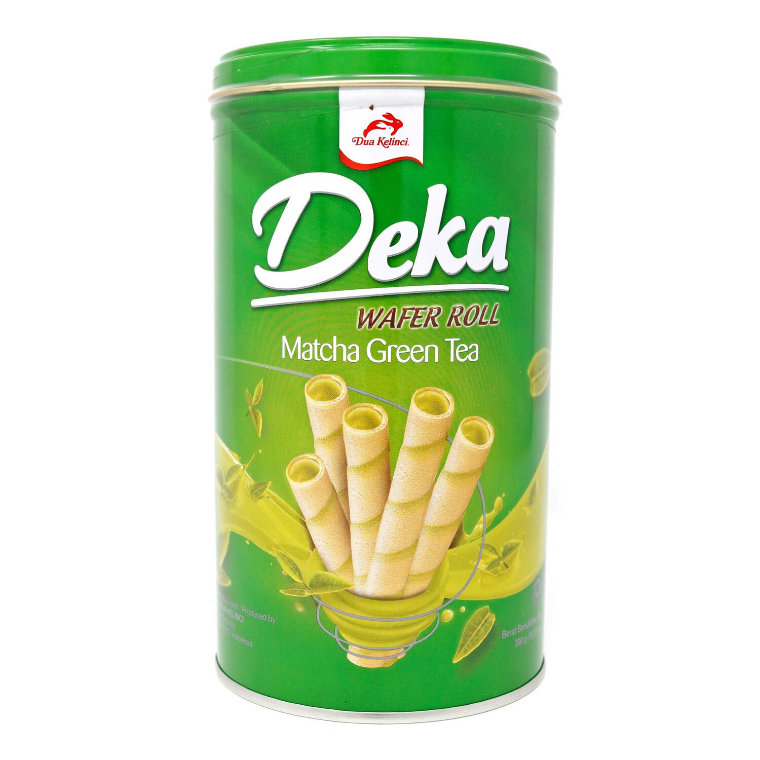 Deka Matcha Green Tea Wafer Rolls 10.5 Oz