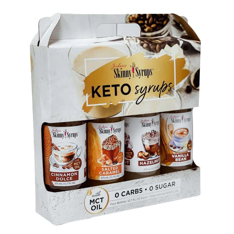 Jordan’s Skinny KETO Syrup Sugar Free 4 Pack 