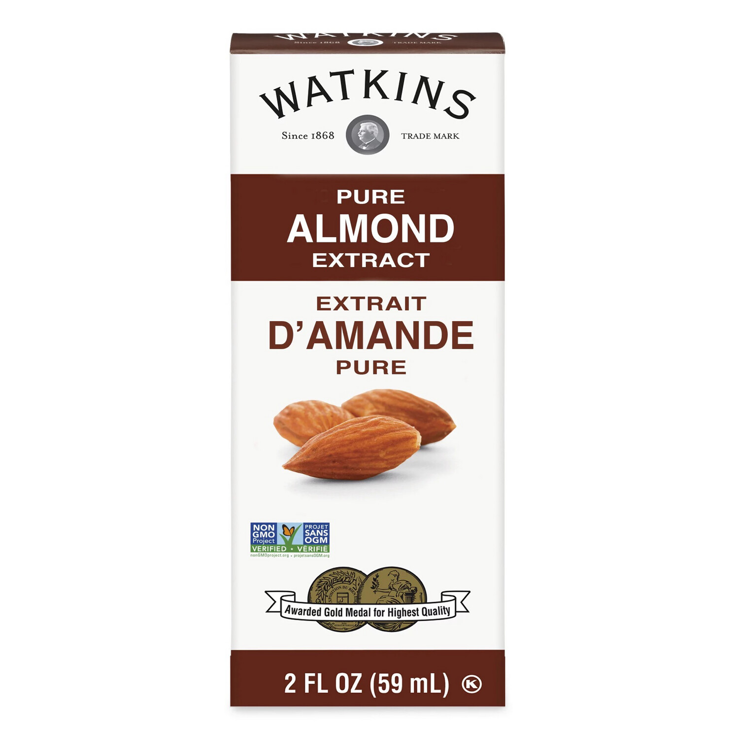 Watkins Pure Almond Extract 2 Fl Oz