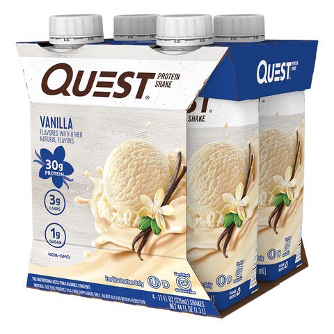 Quest Vanilla 30g Protein 4 pack