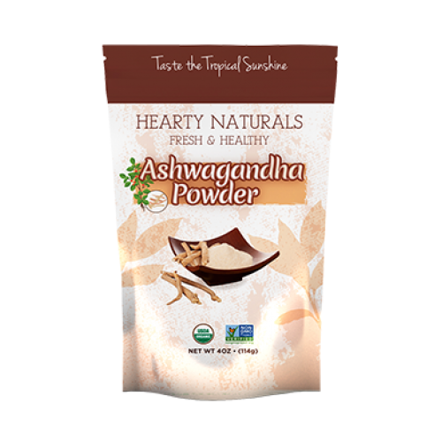 Hearty Naturals Ashwagandha Powder 4 Oz