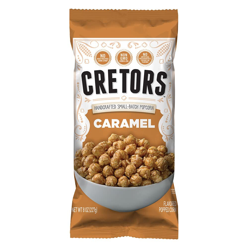 Cretors Caramel Popcorn 8 Oz 