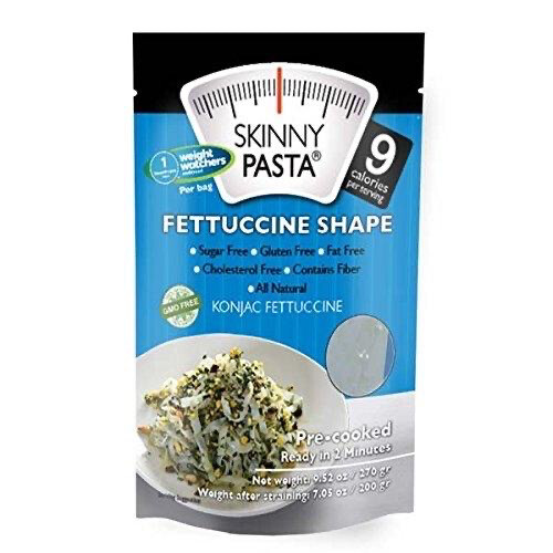 Skinny Pasta Fettucine Shape Konjac 9 Calories