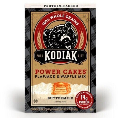 Kodiak Cakes Buttermilk Protein Pancake & Waffle Mix 4.5 Lb 