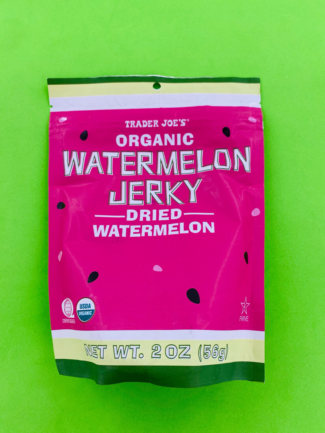 Trader Joe’s Organic Watermelon Jerky Dried Watermelon