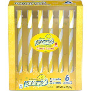 Lemonhead 6 Candy Canes 