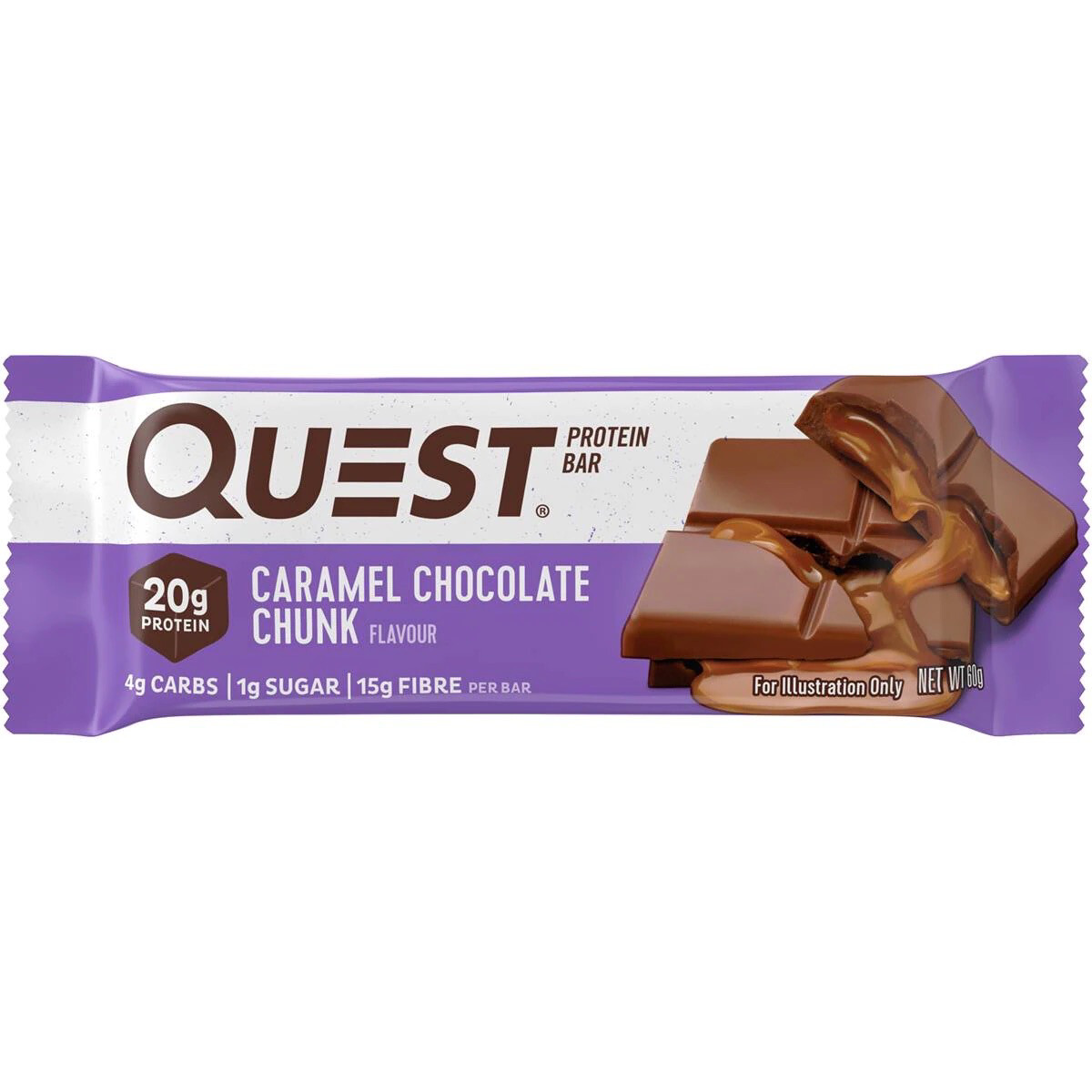 Quest Caramel Chocolate Chunk Protein Bar