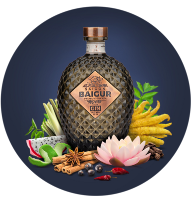 Saigon Baigur Premium Dry Gin 