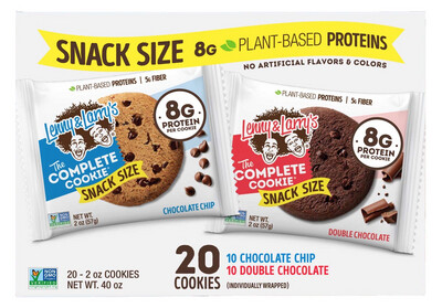 Lenny & Larry's Complete Cookie Snack 8 g Protein 20 ct Box 