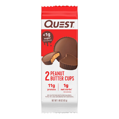 Quest Nutrition Peanut Butter Cups 11g Protein 
