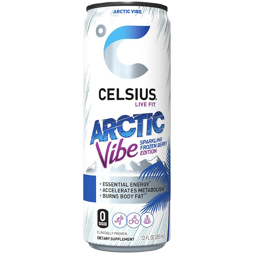 Celsius Live Fit Sparkling Artic Vibe Sparkling Frozen Berry 