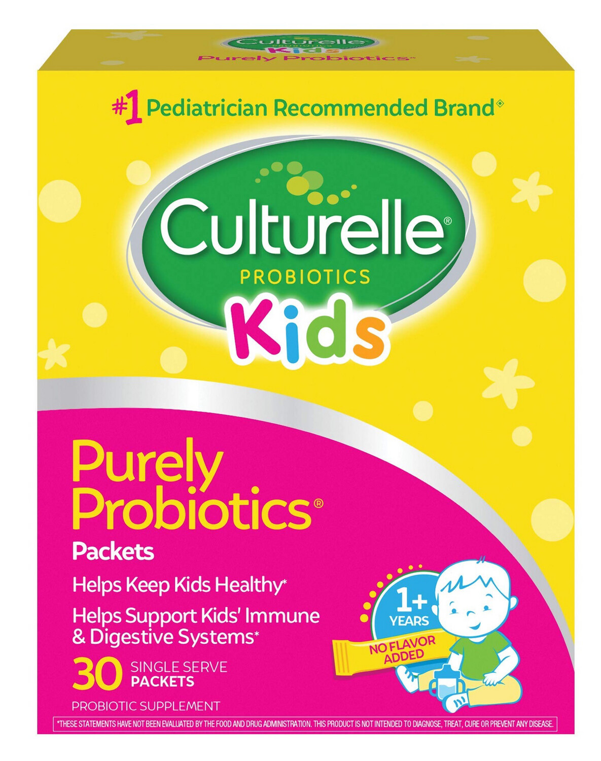 Culturelle Probiotics Kids 30 Packets No Flavor Added