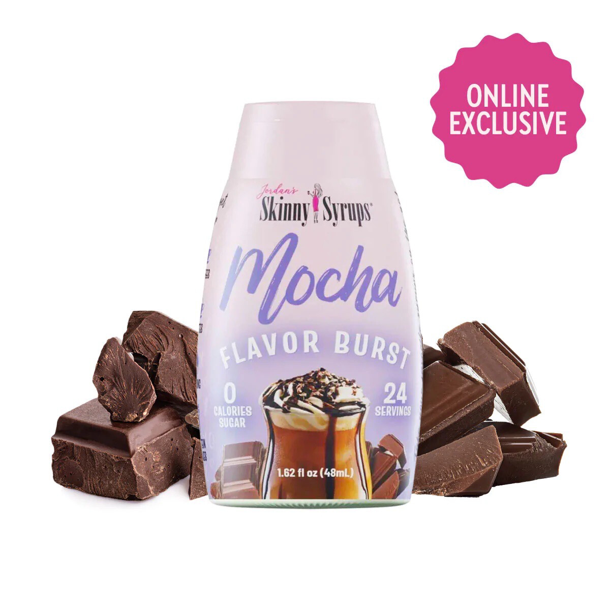 Jordan’s Skinny Syrup Mocha Flavor Burst 0 calories 