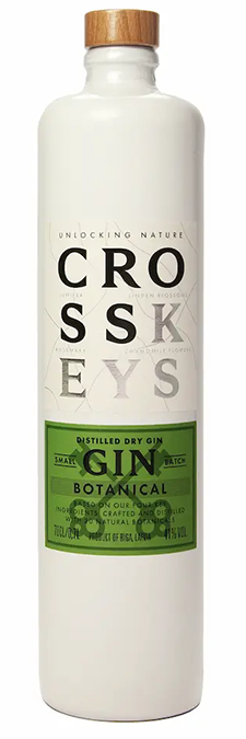 Crosskeys Gin Small Batch Dry Gin Botanical 0.7 L 