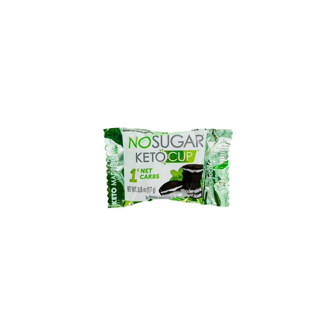 No Sugar Keto Cup Dark Chocolate Mint 