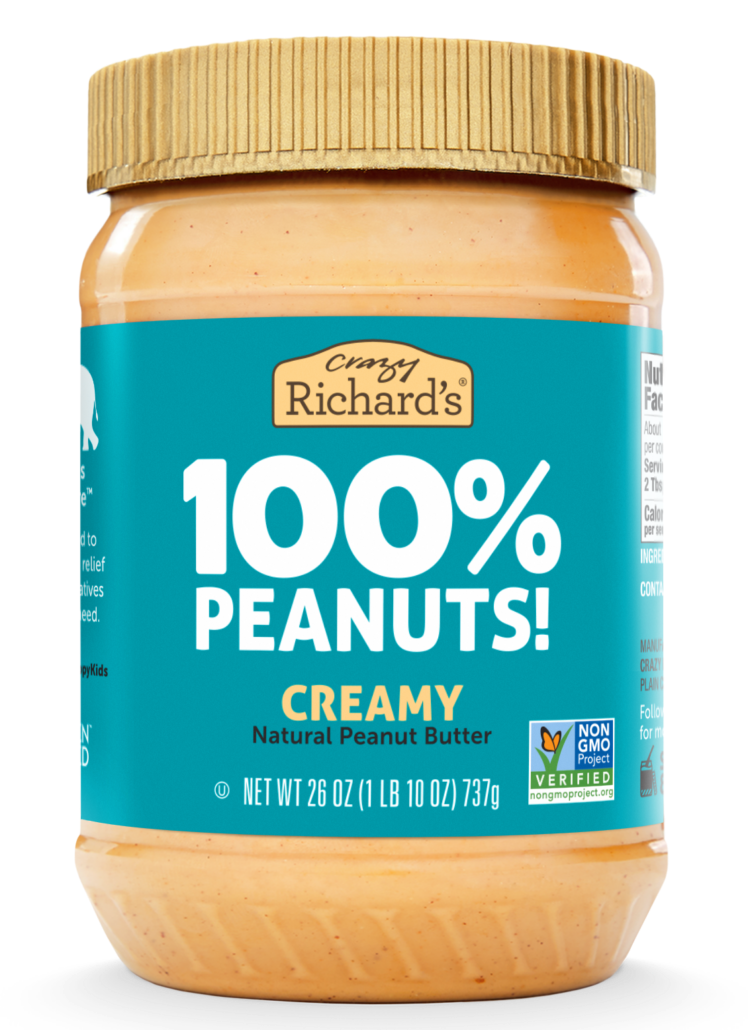 Crazy Richard’s 100% Peanuts Creamy 26 oz 