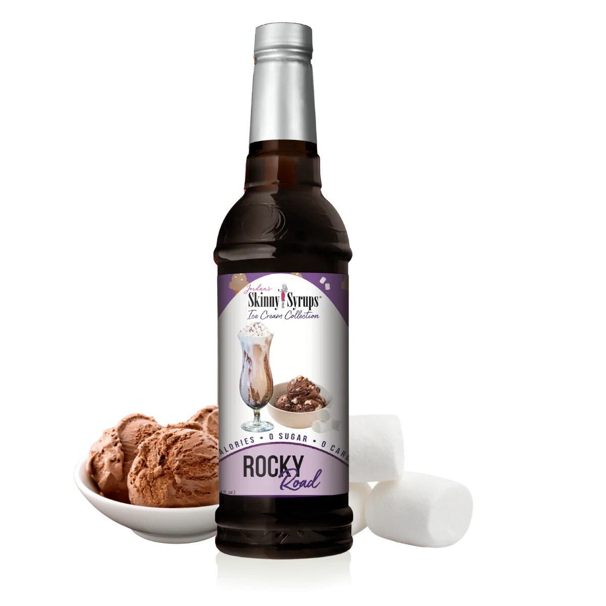 Jordan's Skinny Syrup Sugar Free Rocky Road 