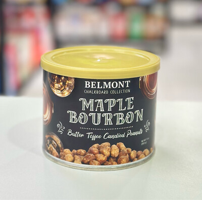 Belmont Chalkboard Collection Maple Bourbon Butter Toffee Candied Peanuts 