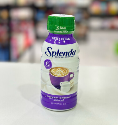 Splenda Coffee Creamer No Sugar Sweet Cream 
