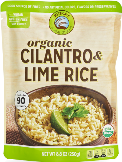 Ritika’s Organic Cilantro Lime Rice 8.8 oz 