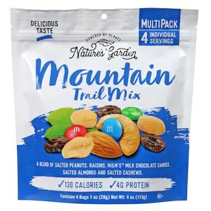 Nature’s Garden Mountain Trail Mix 4 pack 