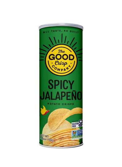 The Good Crisp Company Spicy Jalapeno Potato Crisps