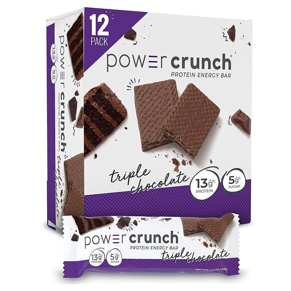 Power Crunch Protein Energy Bar Triple Chocolate 12 pack