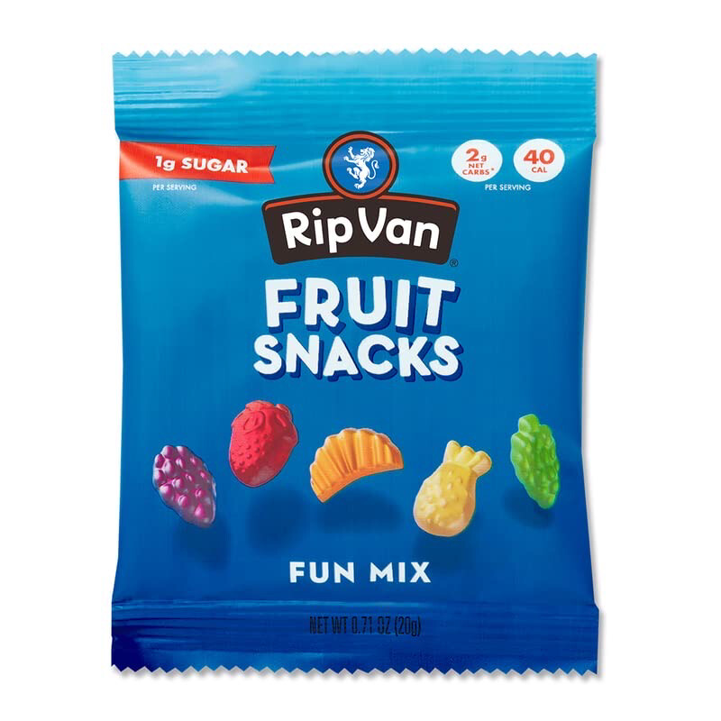 Rip Van Fruit Snacks Fun Mix 1g Sugar 