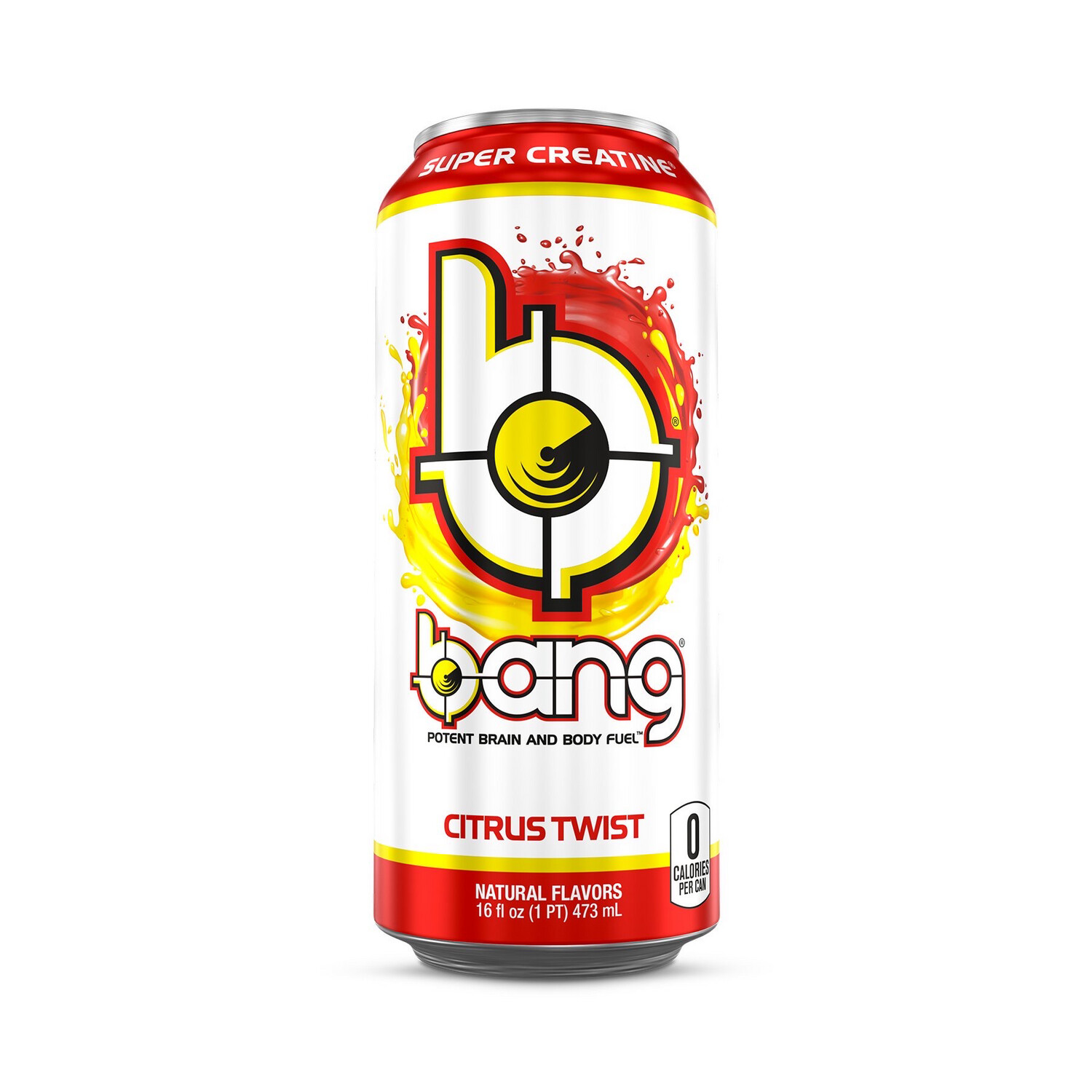 Bang Potent Brain and Body Fuel Super Creatine Ultra CoQ10 EAA Aminos CITRUS TWIST