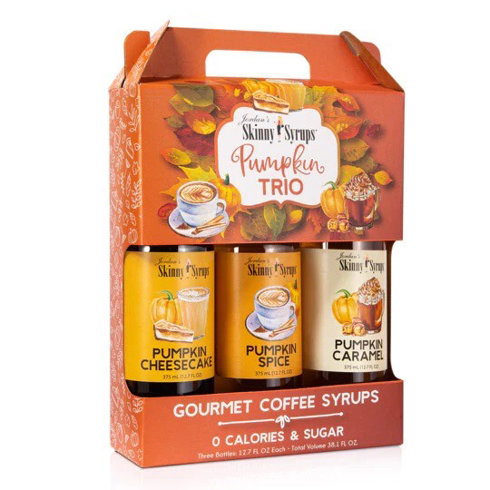 Jordan’s Skinny Syrups Pumpkin Trio SUGAR FREE