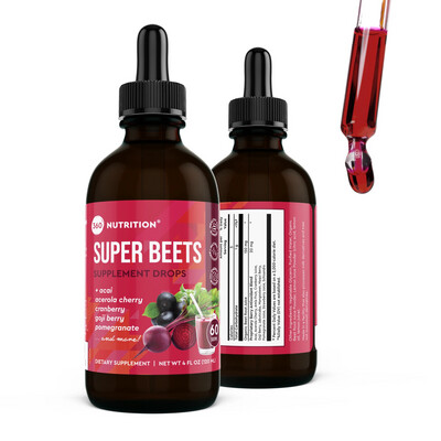 360 Nutrition Liquid Super Beets Supplement Drops 