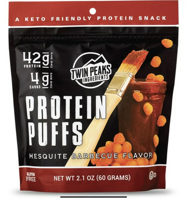 Twin Peaks Protein Puffs Mesquite Barbecue