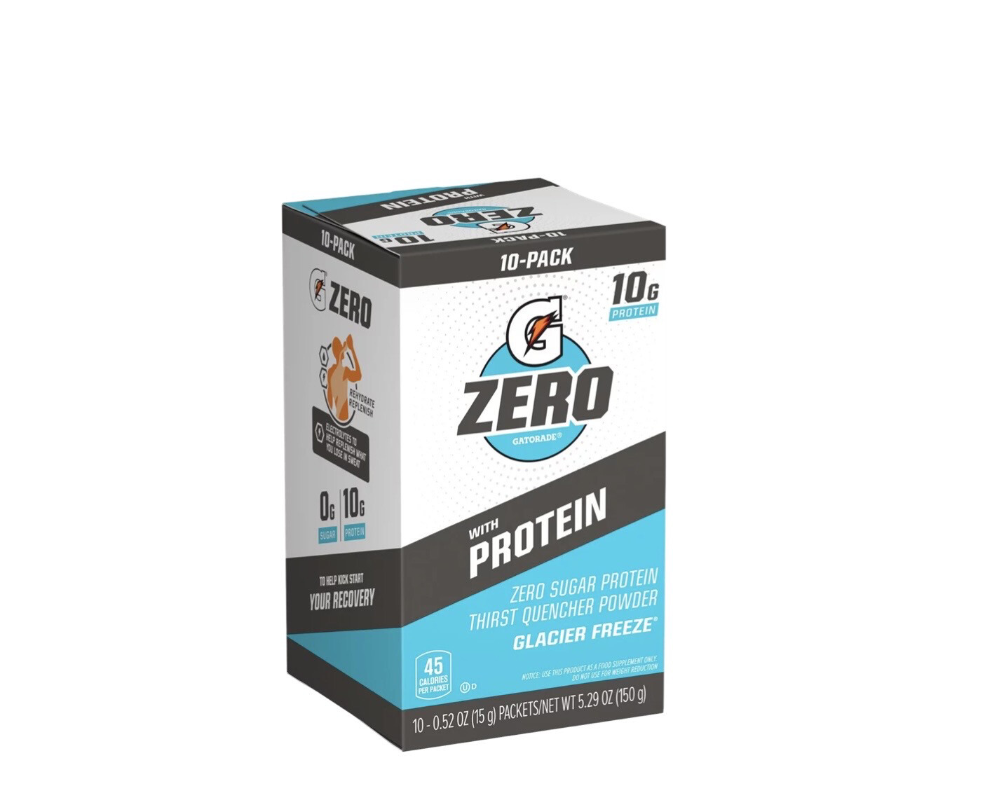 Gatorade Zero with 10 gramos de Proteina 10 pack 