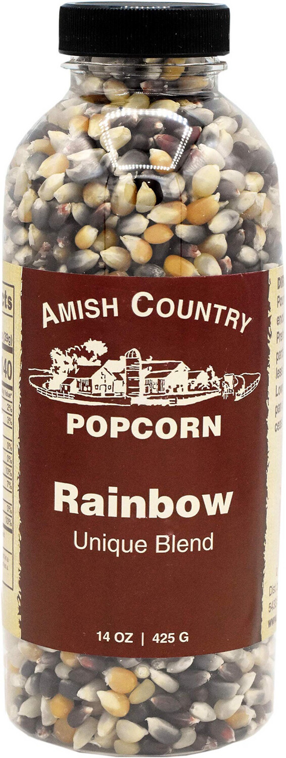 Amish Country Popcorn Rainbow Unique Blend 