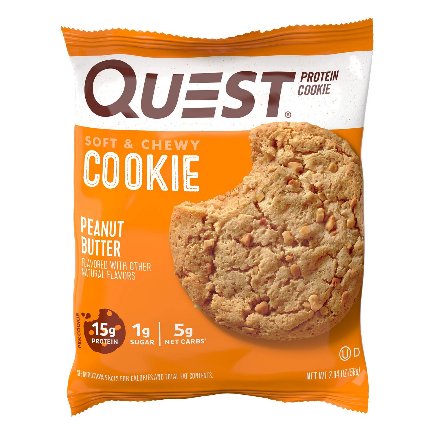 Quest Soft & Chewy Peanut Butter Cookie 