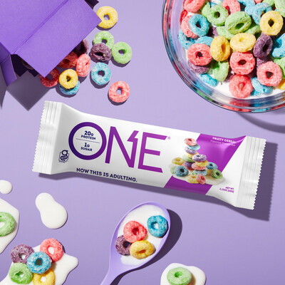 One Protein Bar Fruity Cereal 20g Pro Gluten Free 