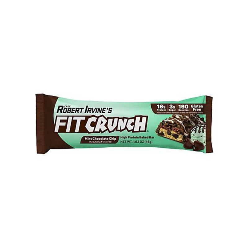 Fit Crunch High Protein Baked Bar Mint Chocolate Chip Bar