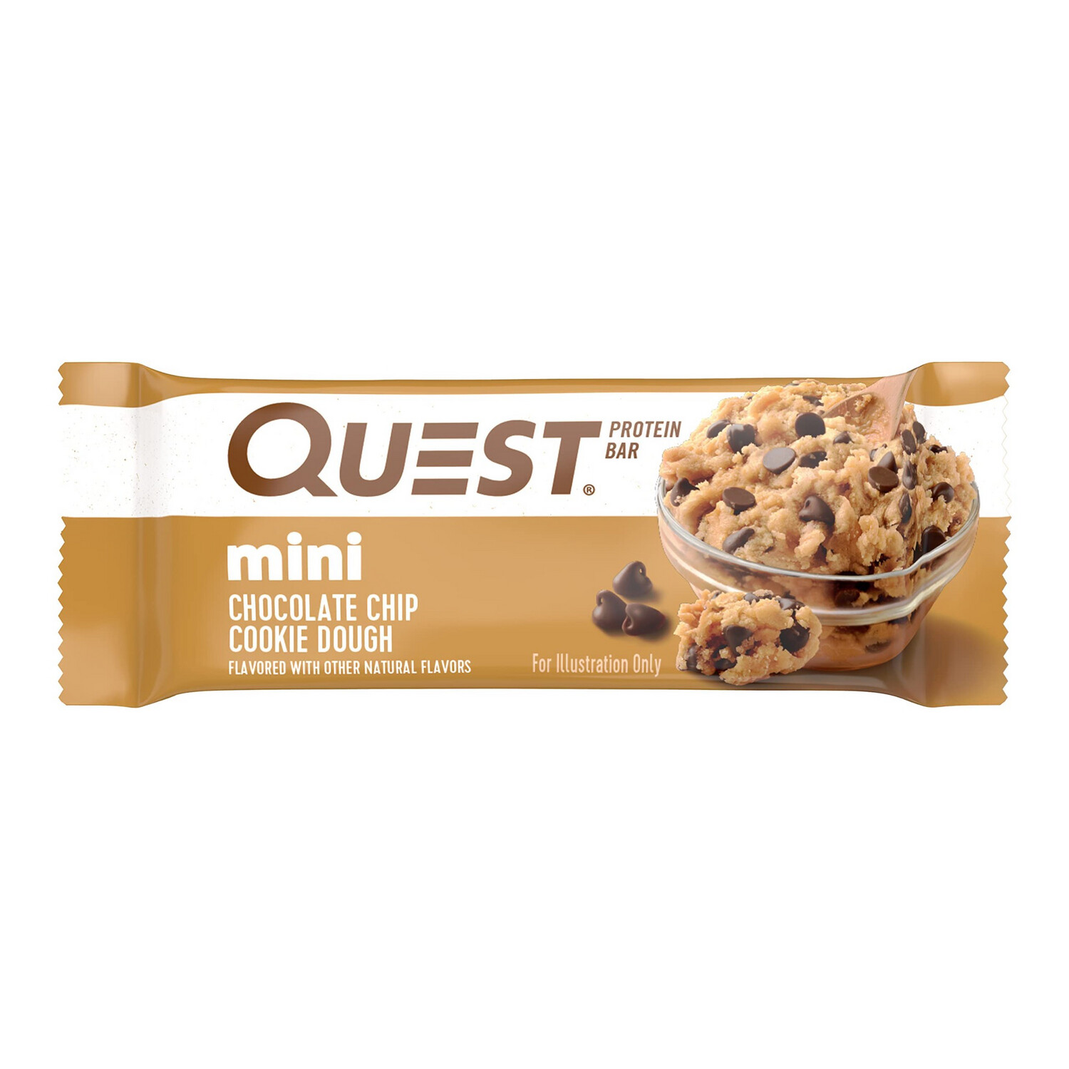 Quest Mini Protein Bar Chocolate Chip Cookie Dough 8 g Pro 