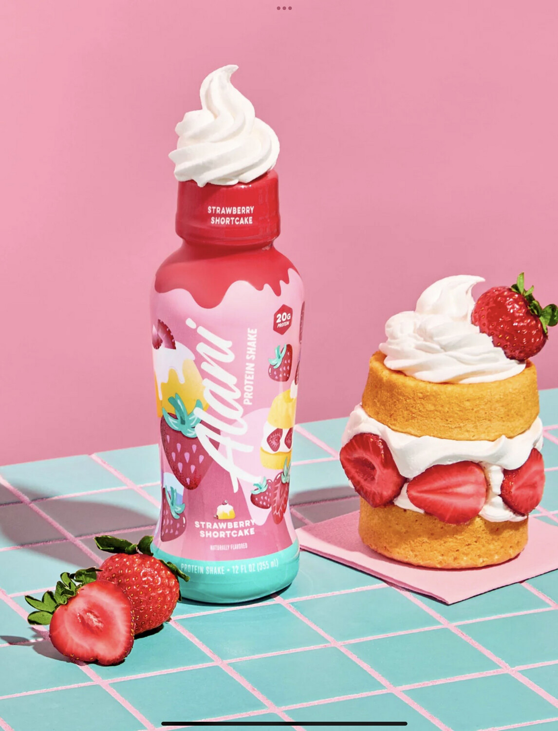 Alani Nutrition Protein Shake Strawberry Shortcake 20g Pro 