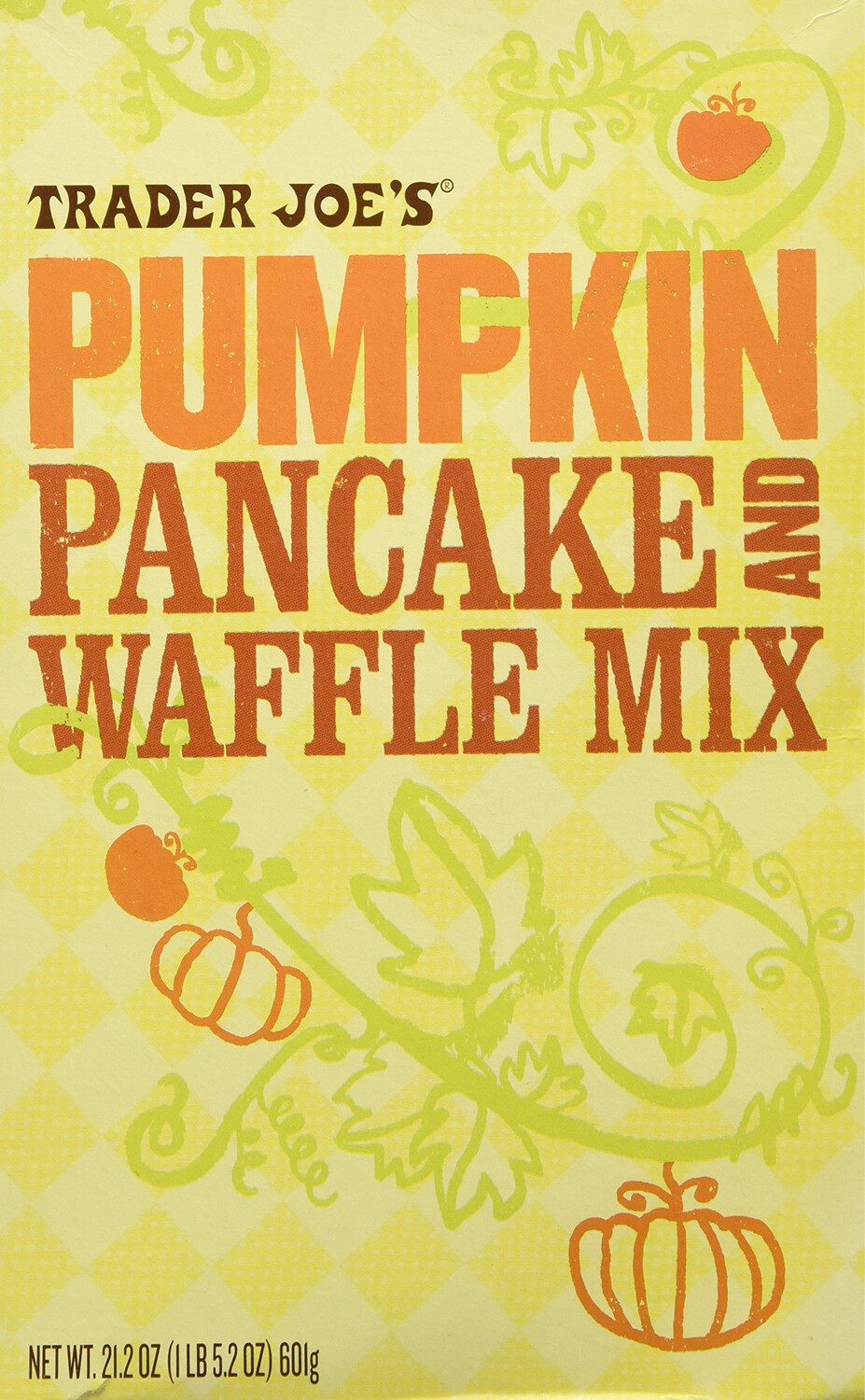 Trader Joe’s Pumpkin Pancake and Waffle Mix 21 oz 