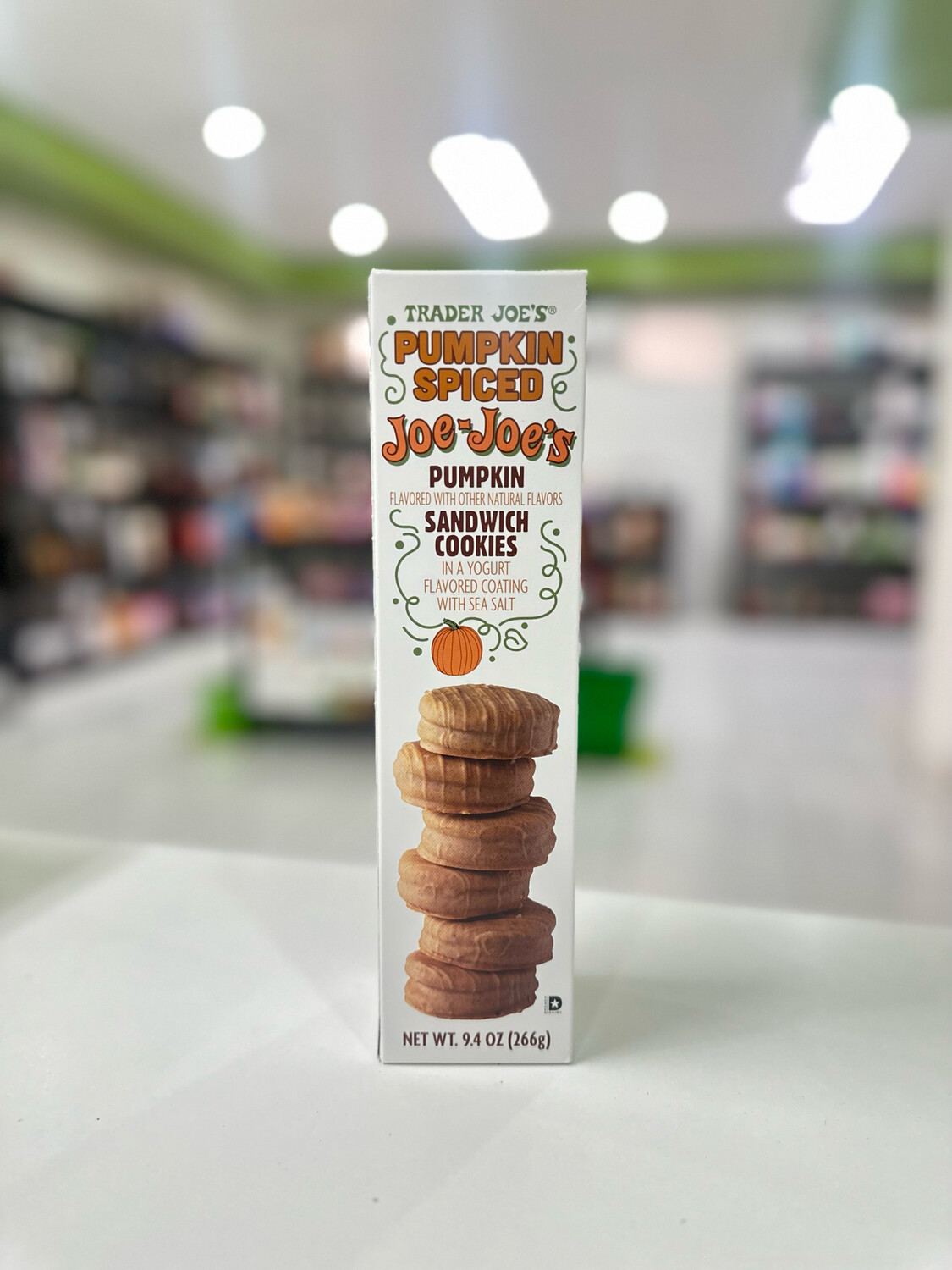 Trader Joe’s Pumpkin Spiced Joe Joe’s Sandwich Cookies 
