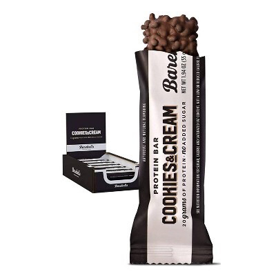 Barebells Cookies and Cream Protein Bar No Sugar Added 