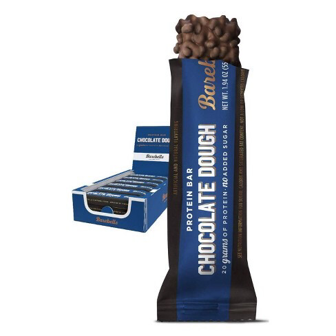 Barebells Chocolate Dough Protein Bar No Sugar Added 