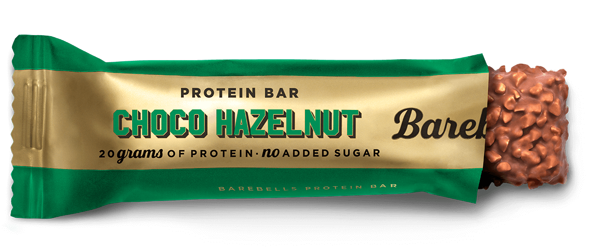 Barebells Choco Hazelnut Protein Bar No Sugar Added 