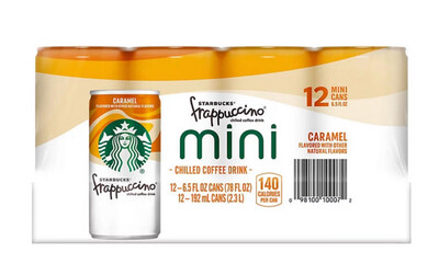 Starbucks Caramel Mini Frappuccino 12 pack 